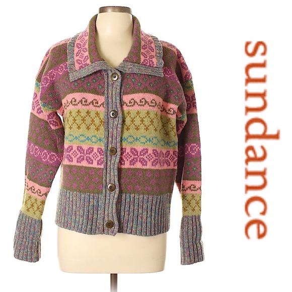 Sundance fair isle sweater Clearance